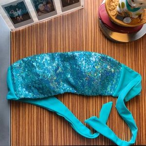 Sequin VS bandeau top